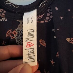 Latched Mama Nursing Momper Romper with Pockets